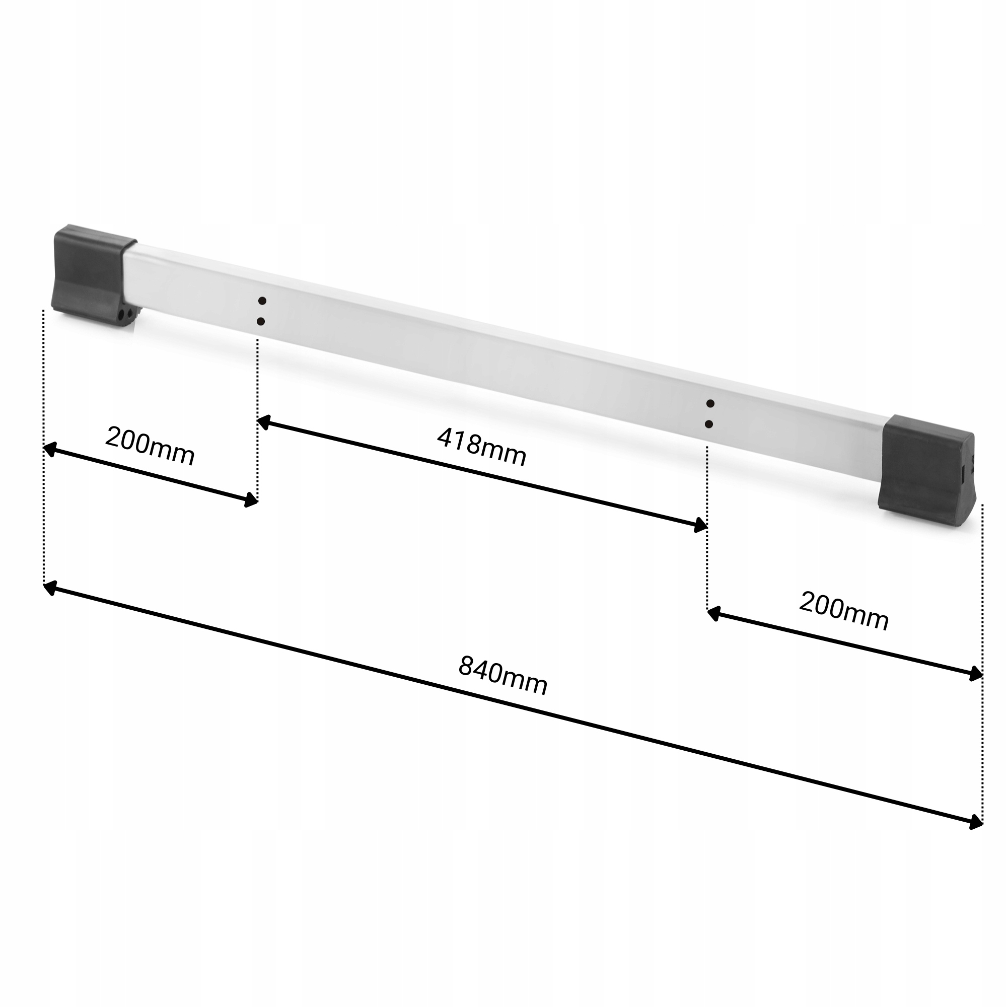 Stabilizator aluminiowy do drabiny 3x9 ML-609 Marka Higher