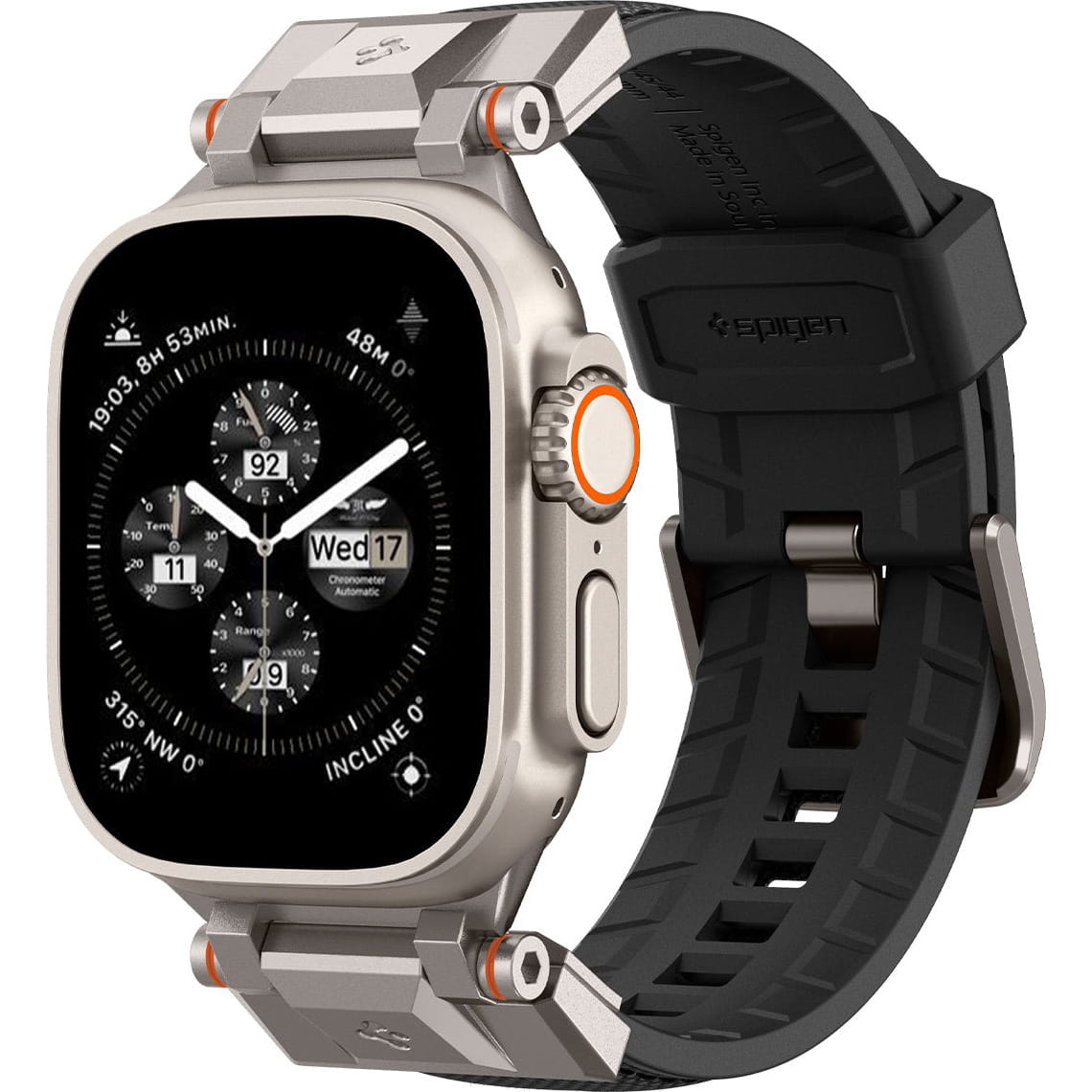 Silný řemínek Spigen pro Apple Watch 10/9/8/7/SE/6/5/4/Ultra 49/46/45/44 mm