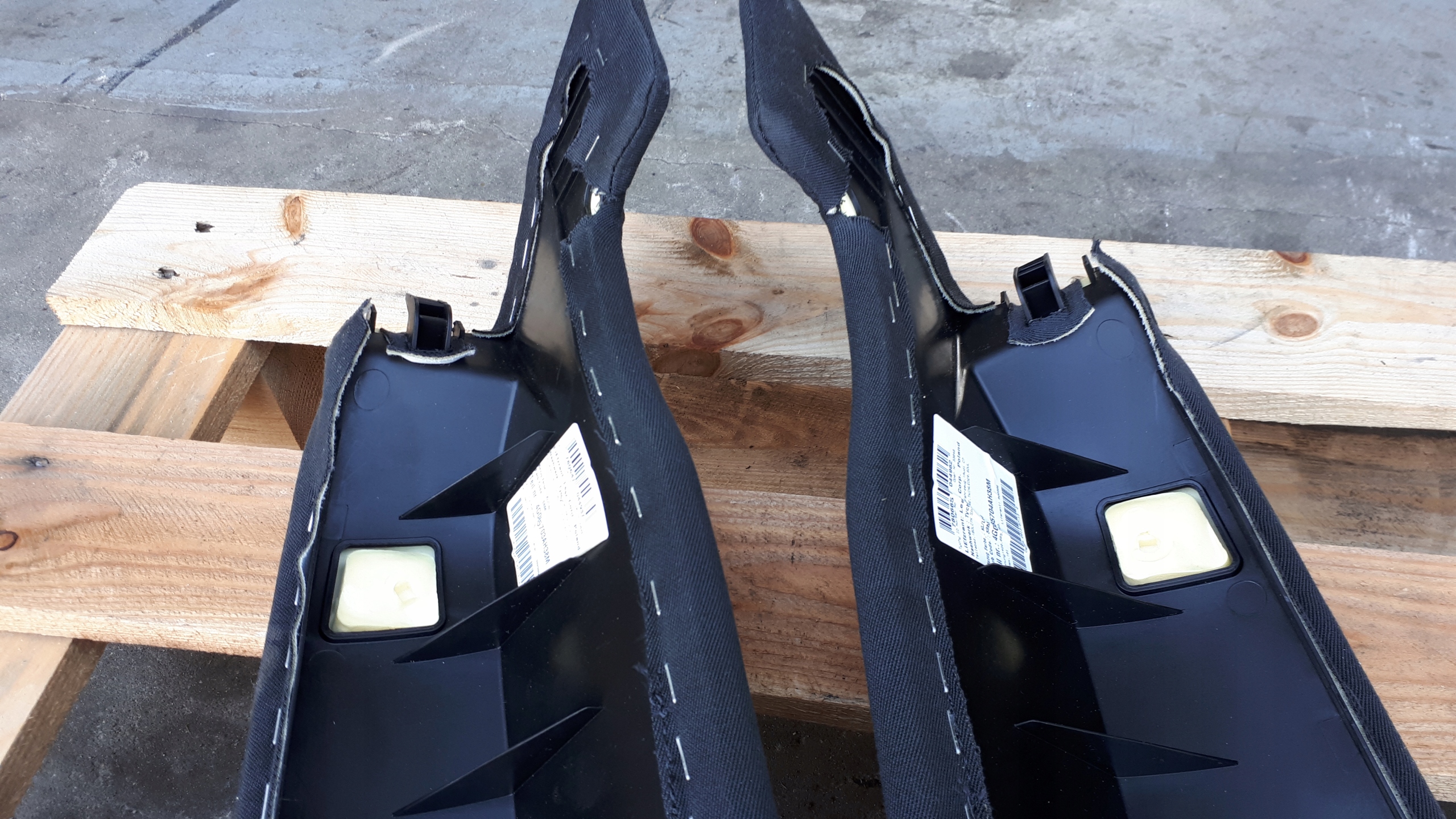 A6 C7 4G side KANAPY rear part left right leather 2X A7