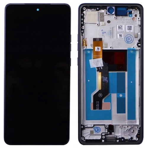 Displej Obrazovka Rámeček Motorola Moto G86 5G XT2527 Tmavě Modrý Originální