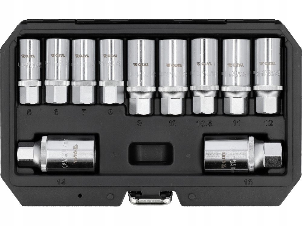 ZESTAW WYKRĘTAKÓW DO SZPILEK 11 SZTUK YATO