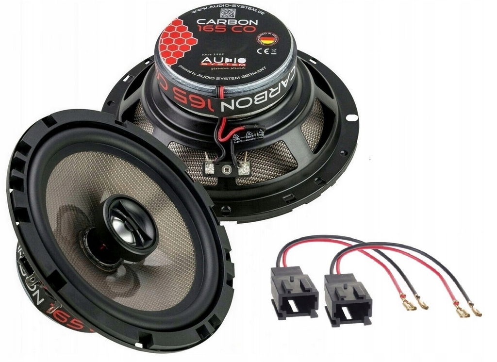 Reproduktory 165MM 16,5cm Citroen C2 C3 C4 C5 Audio System Carbon 165 Coax