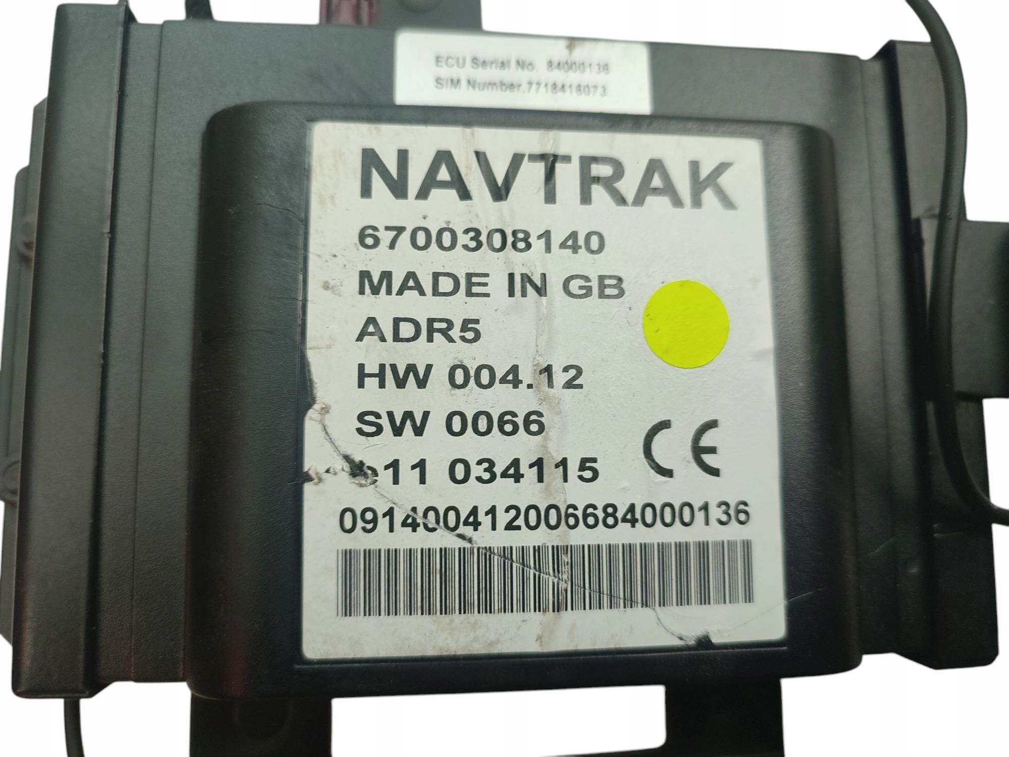 module control unit navigation devices RADIA MASERATI GHIBLI III 6700308140