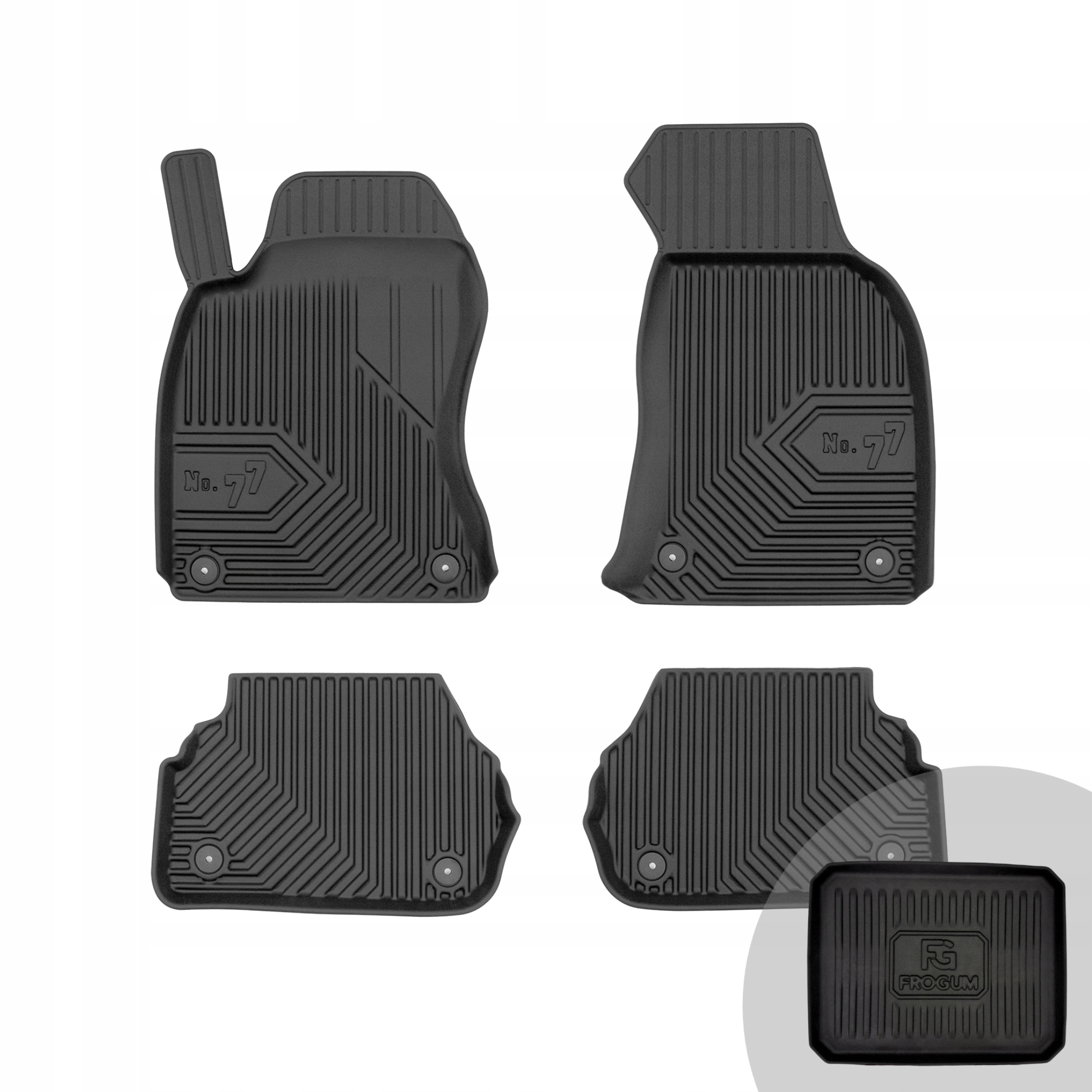 Frogum Koberce do auta pro Audi A6 C5 1999-2004