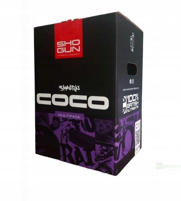 Shogun Samurai Coco Multipack Starter Kit – hnojivo pro celý pěstební cyklus