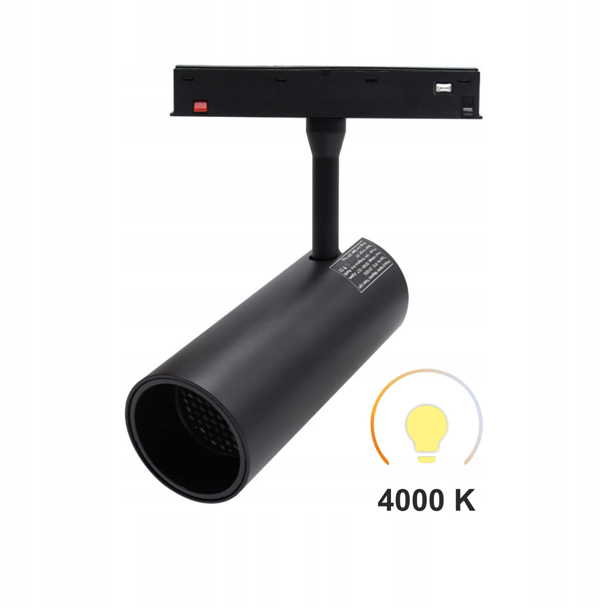 Led reflektor Track 12W 4000K Neutrální pro kolejnice Smart Track 48VDC