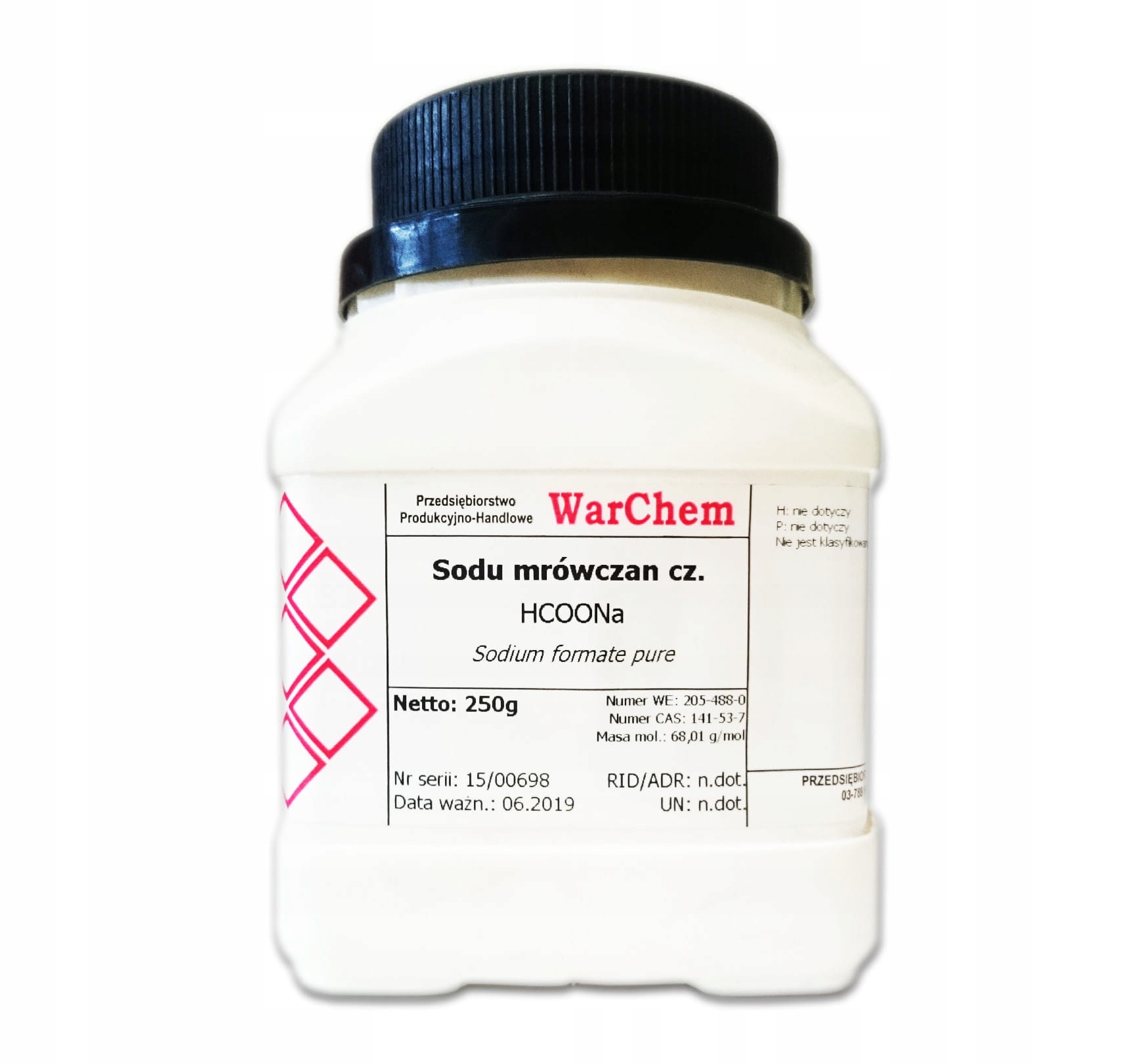 

Mrówczan Sodu 250g Warchem [55615]