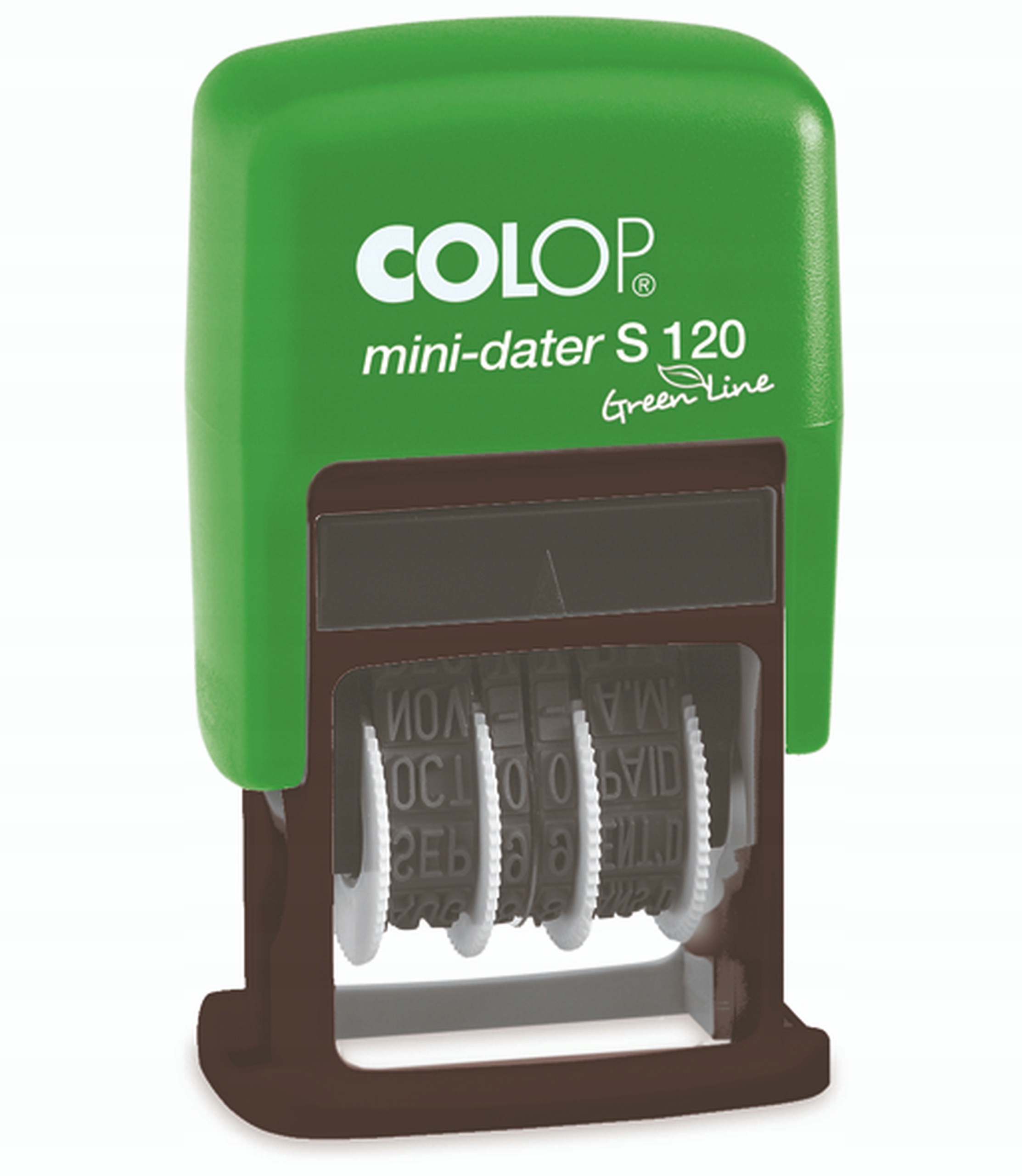 COLOP Mini datownik S120 Green Line EKOLOGICZNA