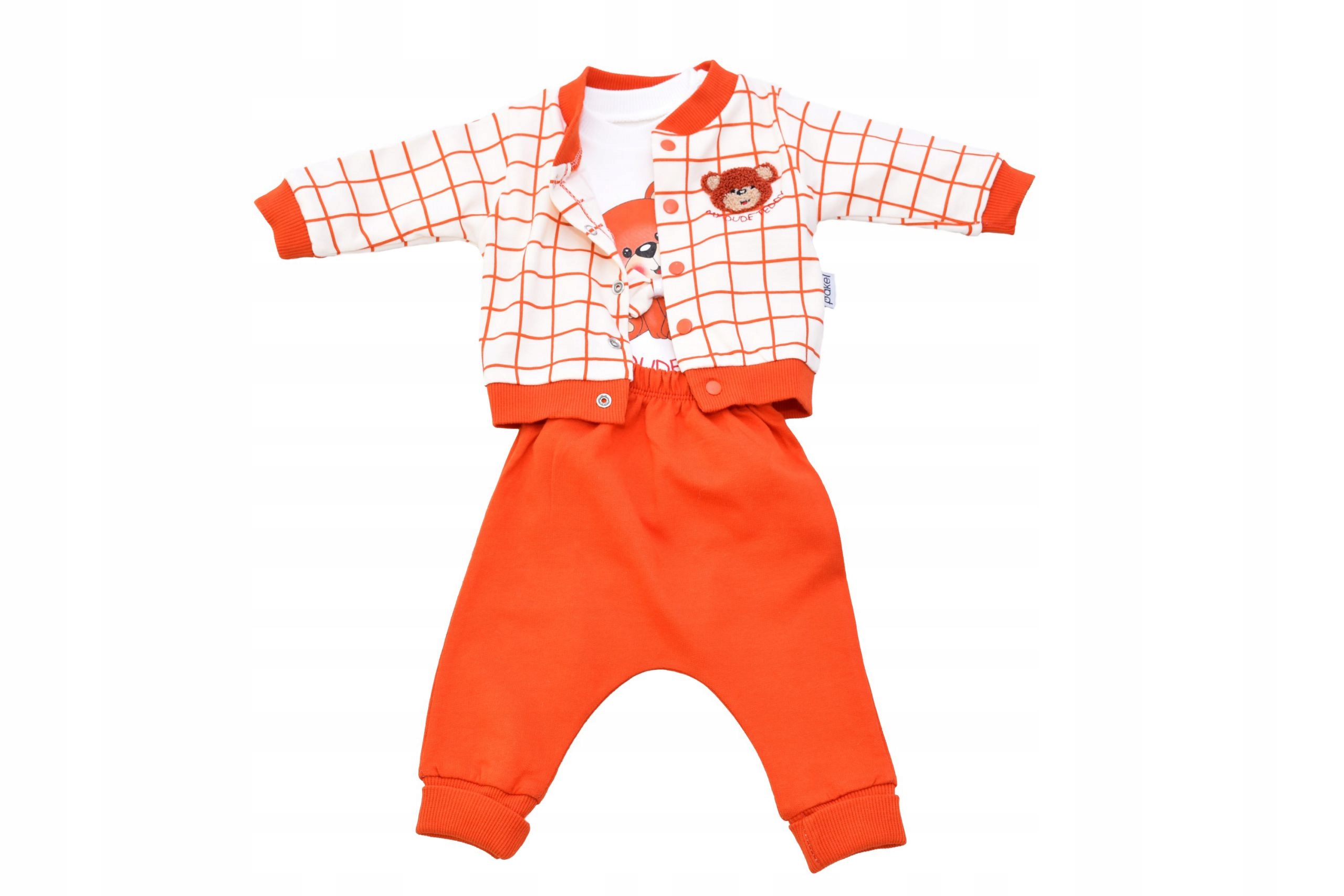 3 CZĘŚCIOWY KOMPLET DLA Niemowlaka CHŁOPCZYKA miś Marka Inna marka