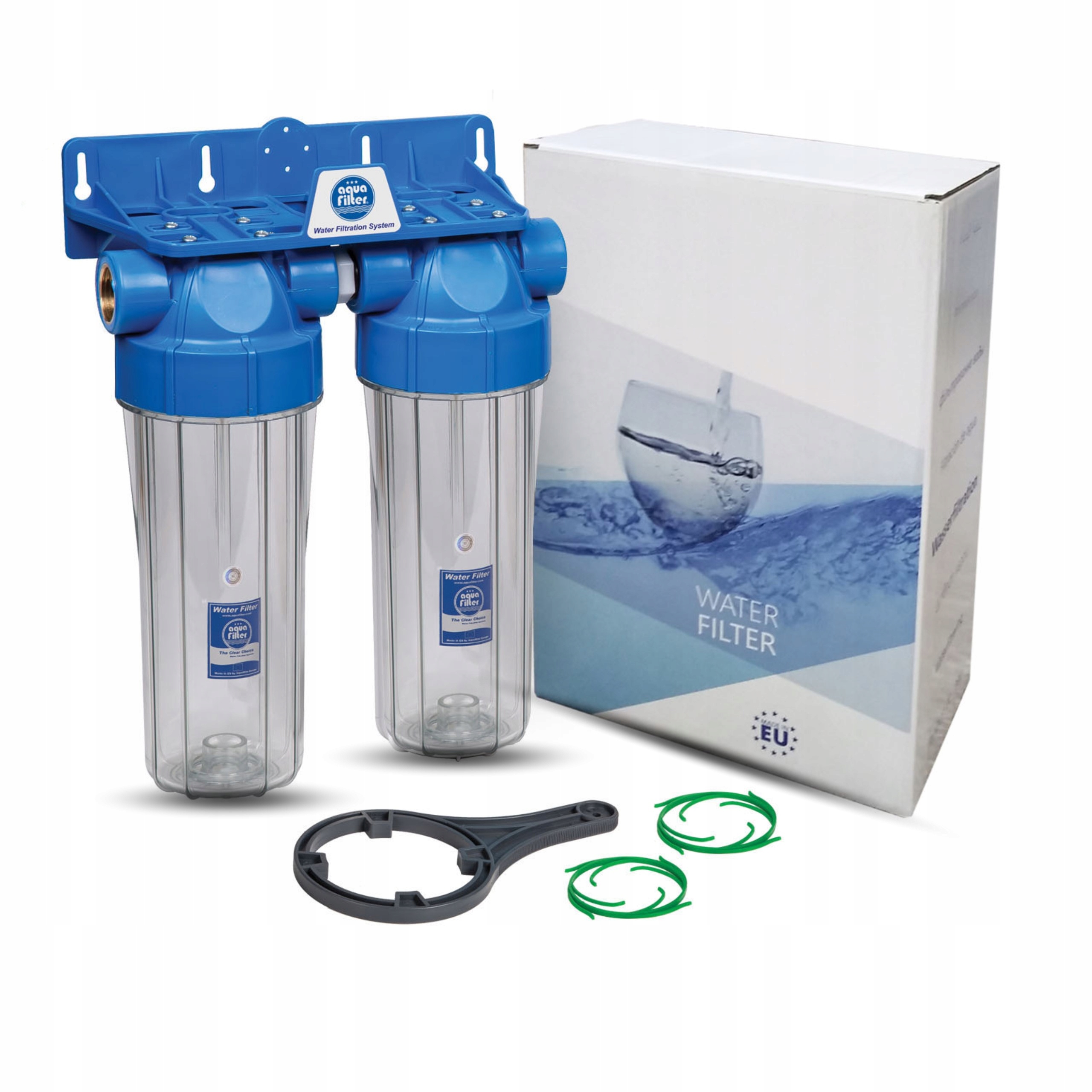 Filtr wody odżelaziacz 3/4'' Aquafilter + wkłady Marka Aquafilter