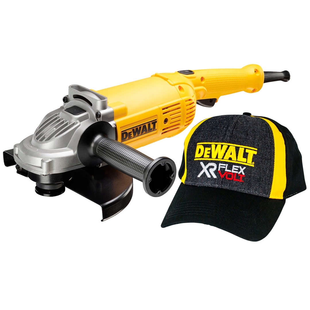 

Szlifierka kątowa 230mm 2200W Dewalt DWE492 czapka