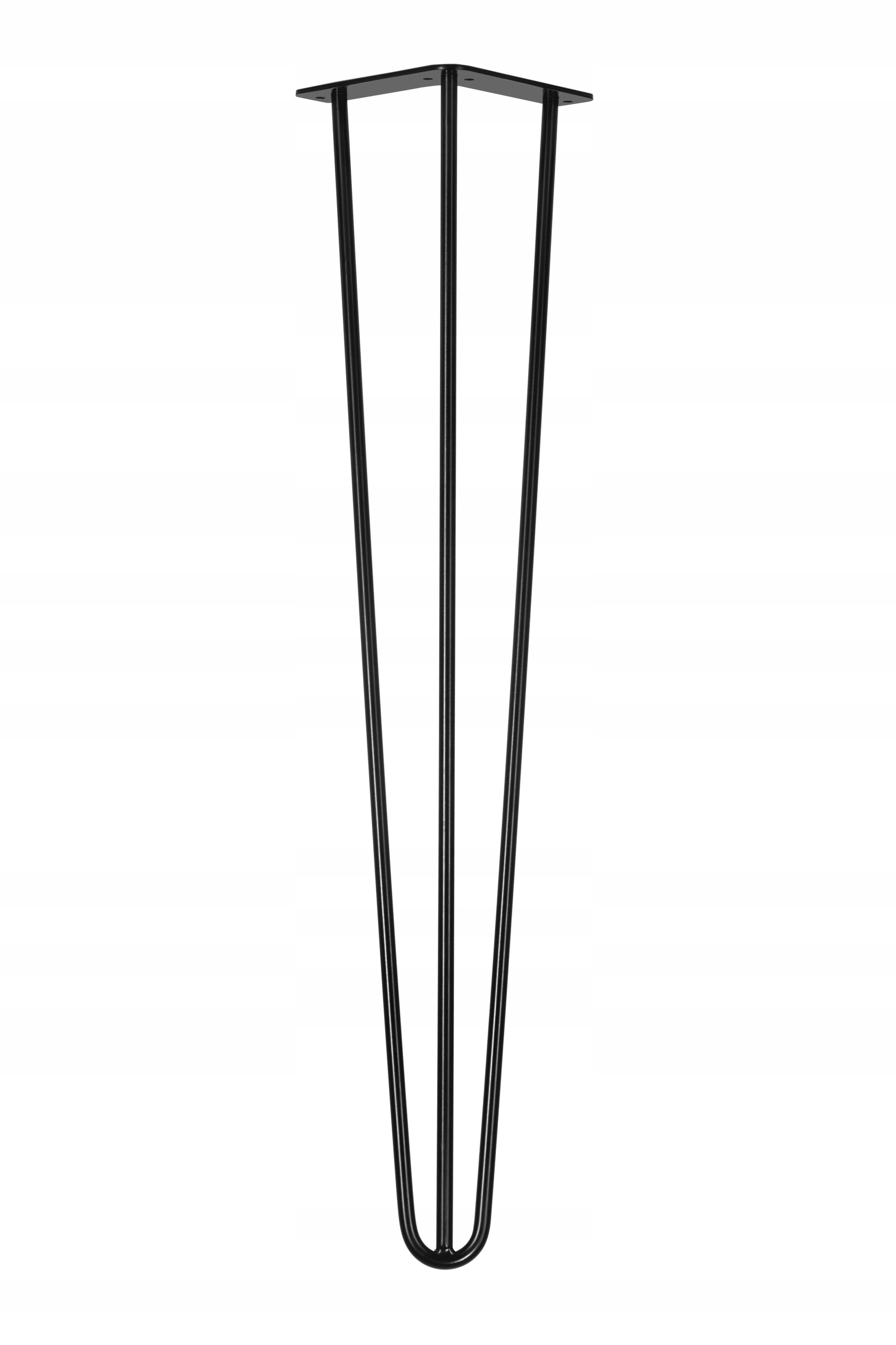 

Metalowa noga stołu Hairpin Legs 71cm 3pręty loft