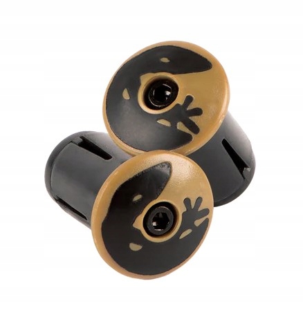 Korki Kierownicy Lizardskins Road Bar Plugs Vegas Gold