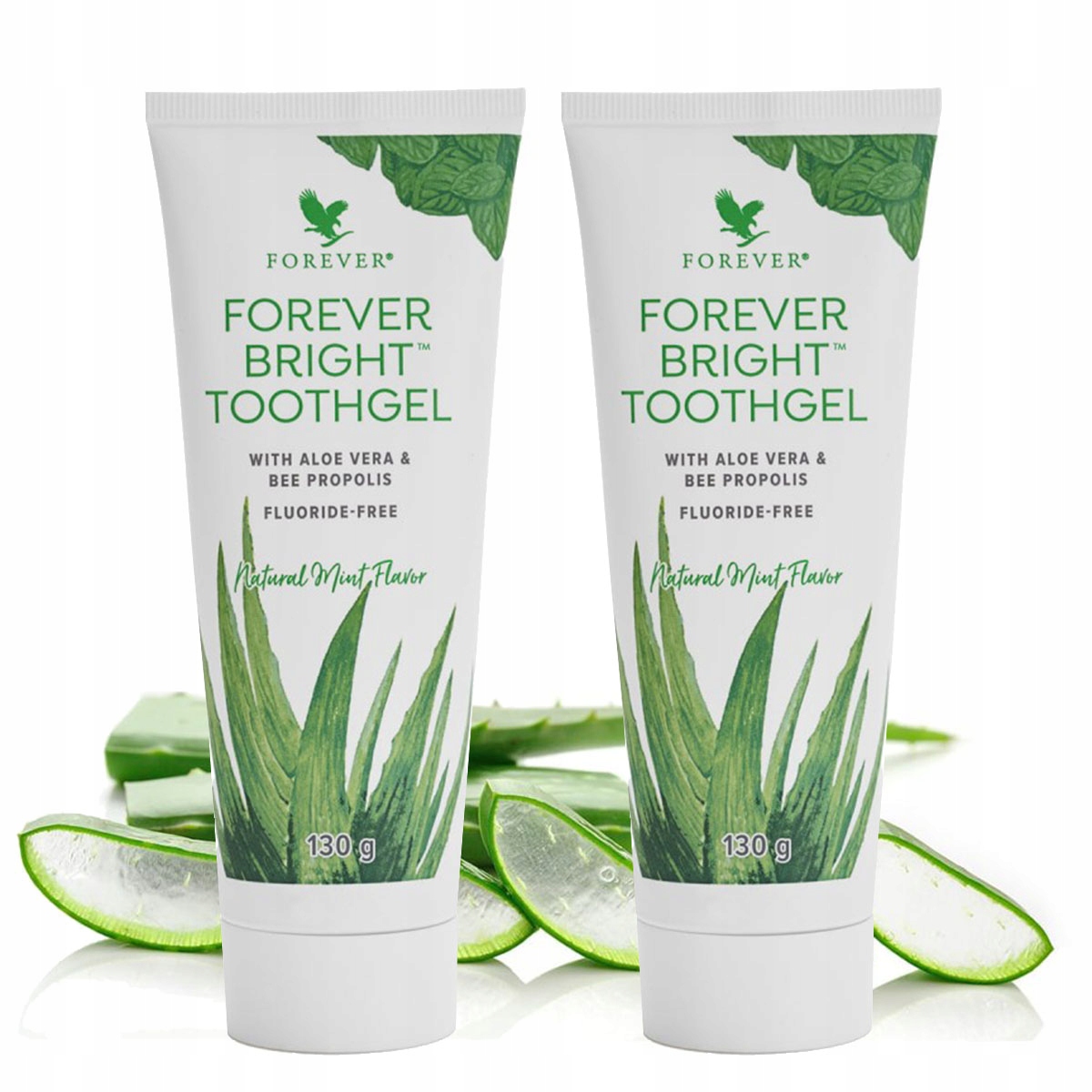 

2x Forever Bright Aloesowa pasta do zębów 130 g