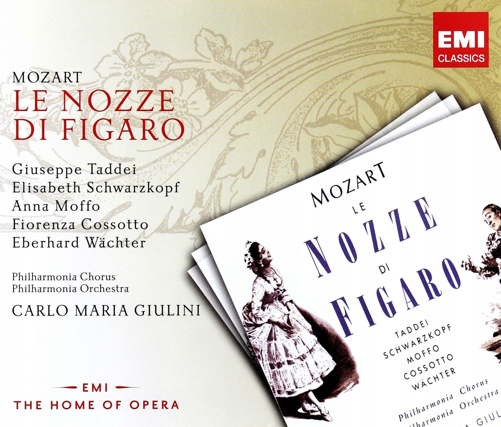 Carlo Maria Giulini: Le Nozze DI Figaro [2CD]