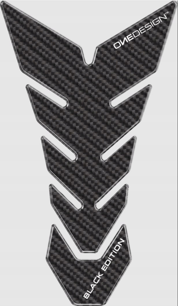 8052787633973 - Tankpad BLACK EDITION New carbon look
