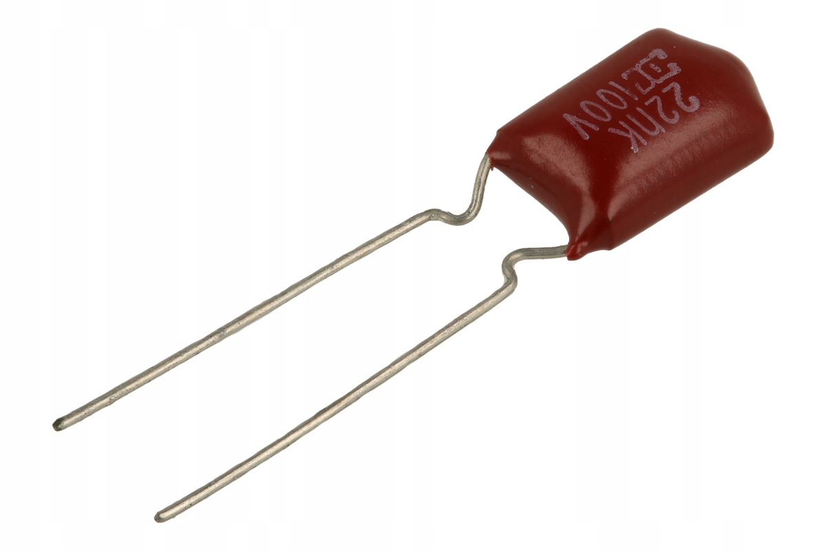 20x KONDENSATOR poliestrowy 22nF 100V 5mm