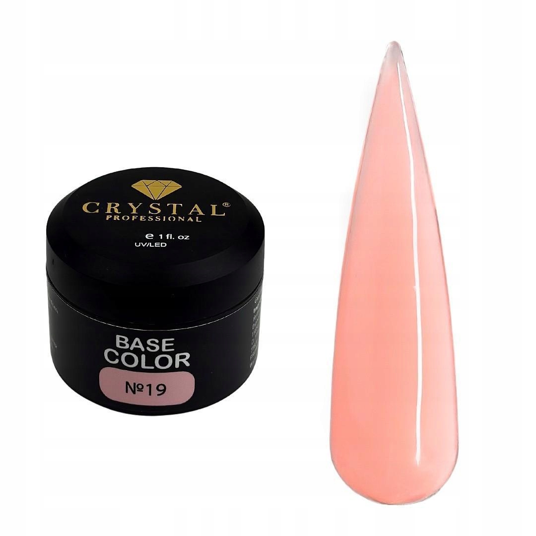 Base Color #19 30ml Crystal Professional Hybridní Kamuflážní báze
