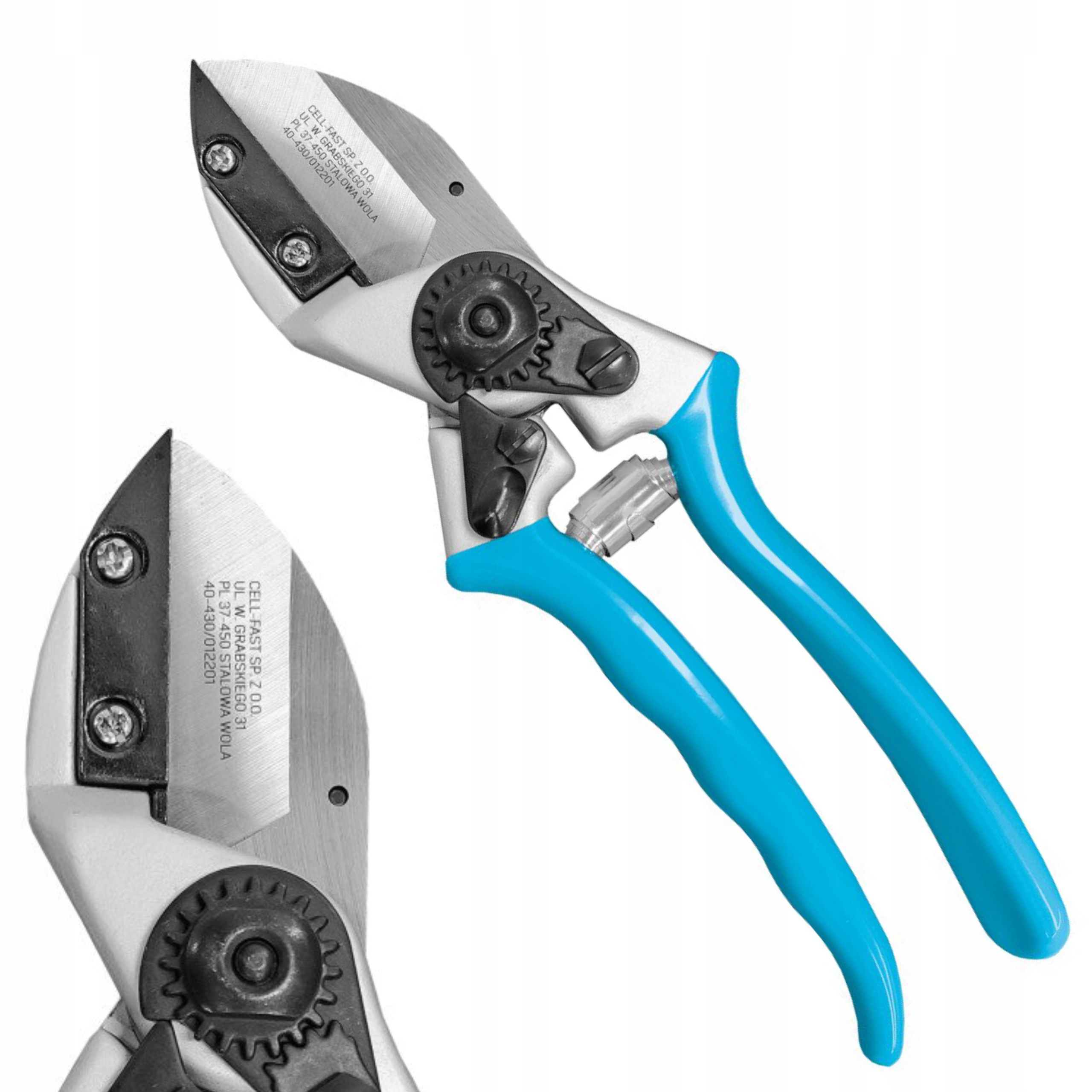 Cellfast Sekator Kowadełkowy Metalowy Do Gałęzi Pędów Ostry Mocny 40-418