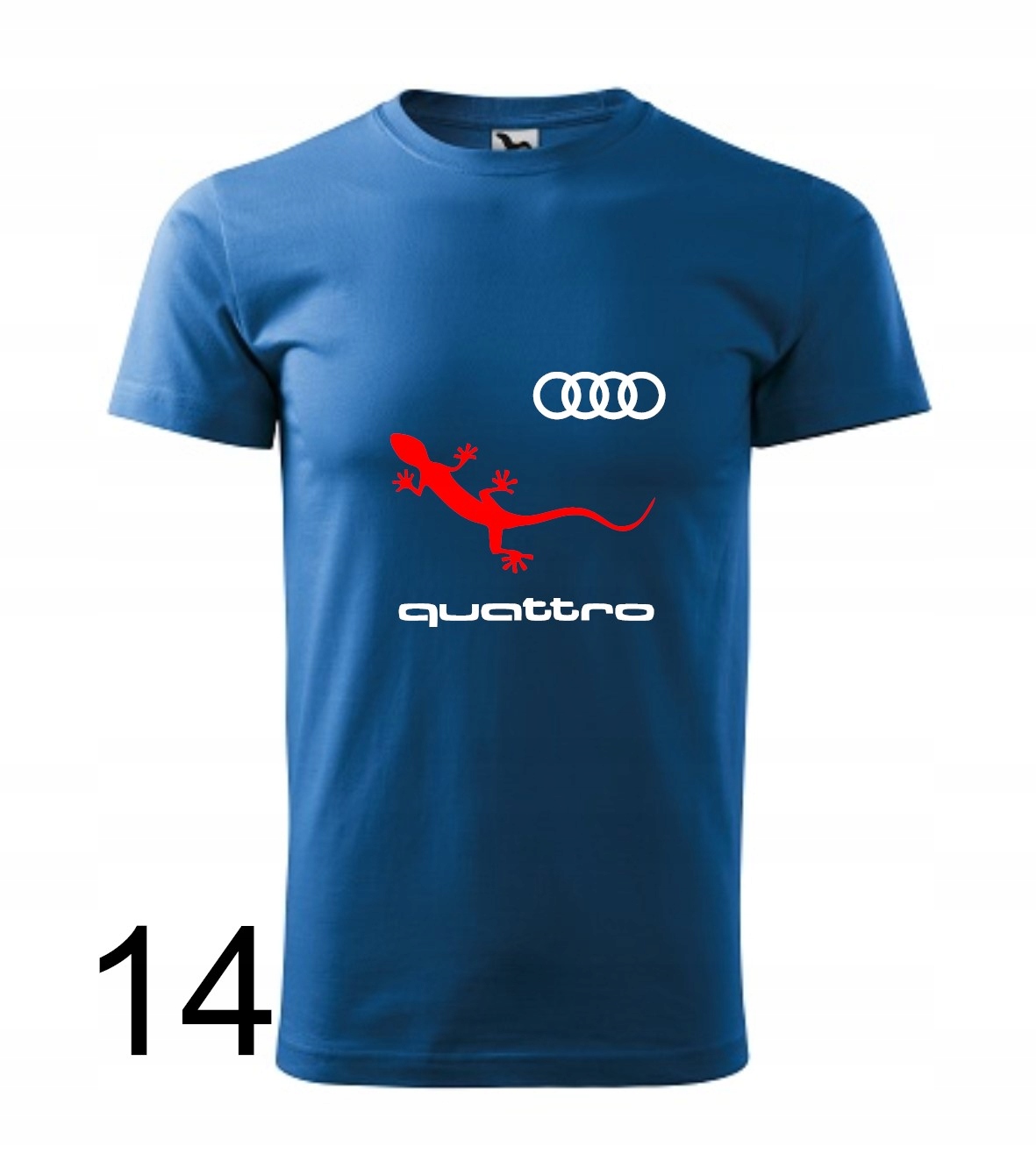 

Koszulka męska Audi Quattro Gekon