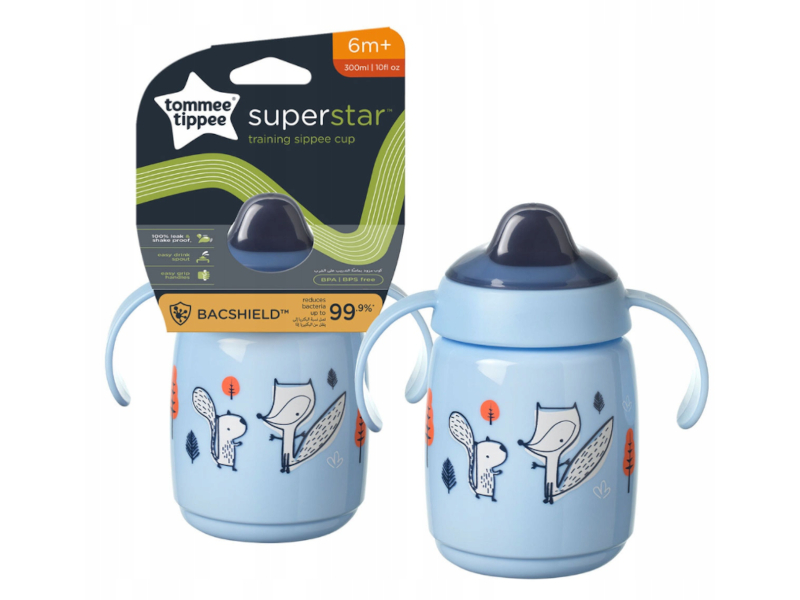 TOMMEE TIPPEE KUBEK Z UCHWYTAMI 300 ML SUPERSTAR Marka Tommee Tipee