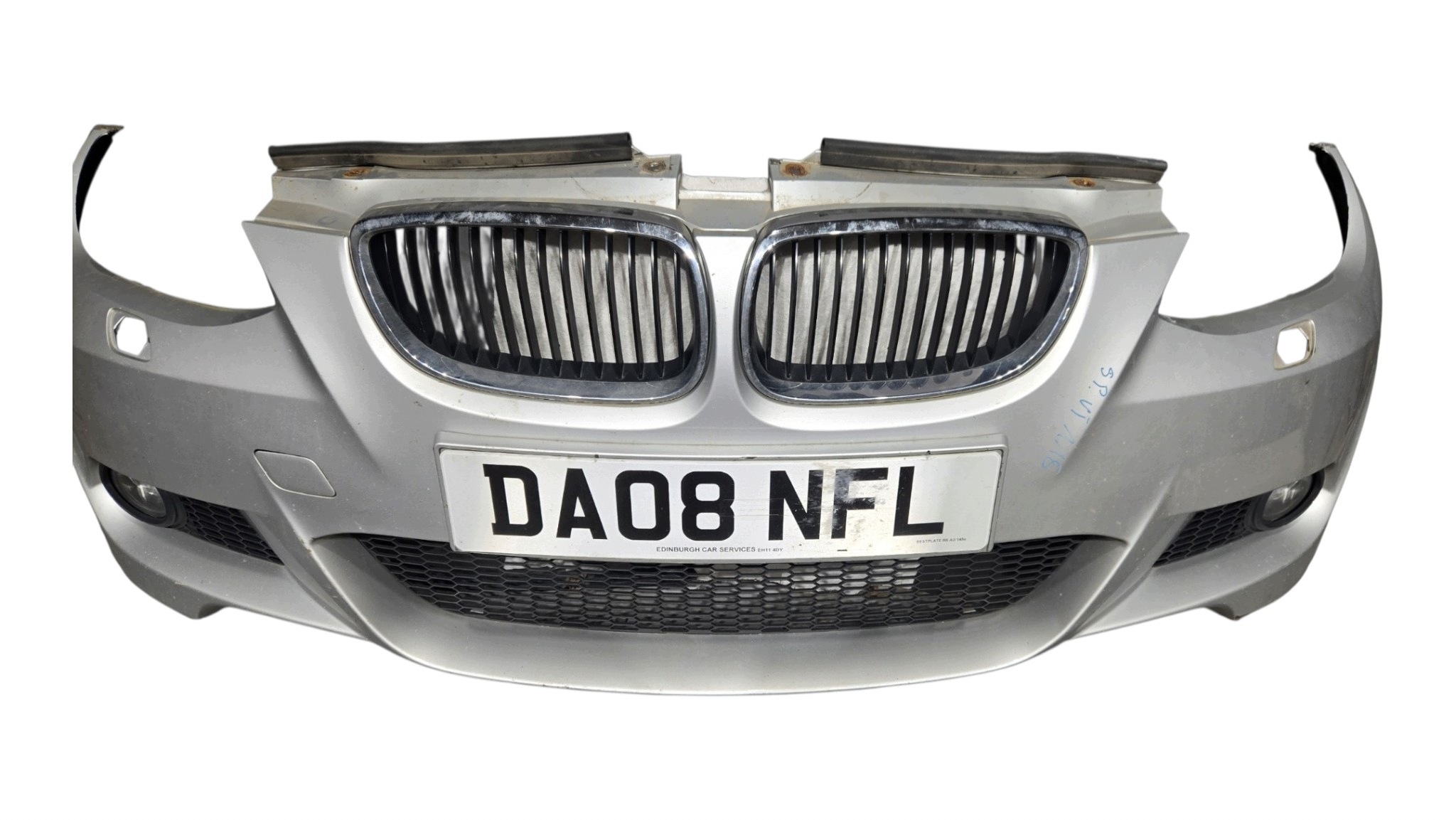 front bumper front BMW 3 E90 E91 before LIFT 354 TITANSILBER METALIC