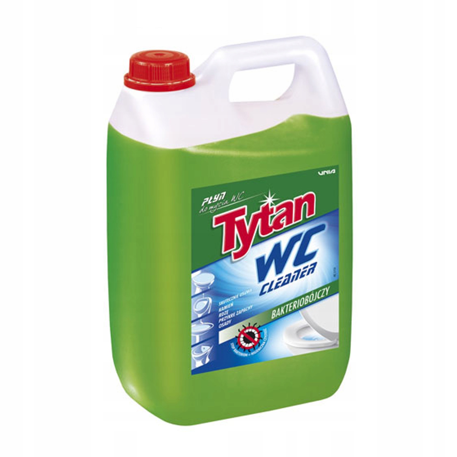Levně 2x Tytan Baktericidní čisticí prostředek na Wc zelený 5 kg