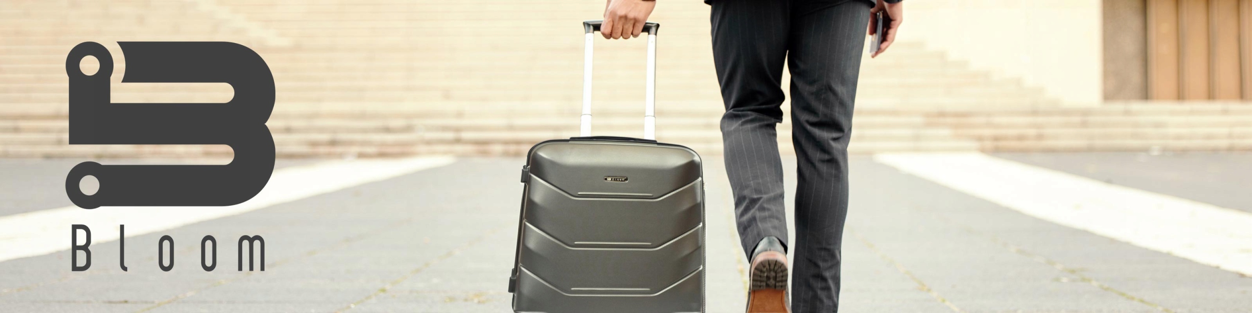 WALIZKA BLOOM XXL “ 28 ” 97L DUŻA MOCNA TWARDA ABS PREMIUM Marka Bloom