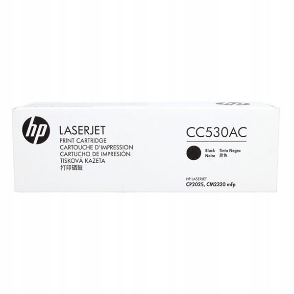 Originální toner Black Hp Color LaserJet CP2025, CM2320 (304AC CC530AC)