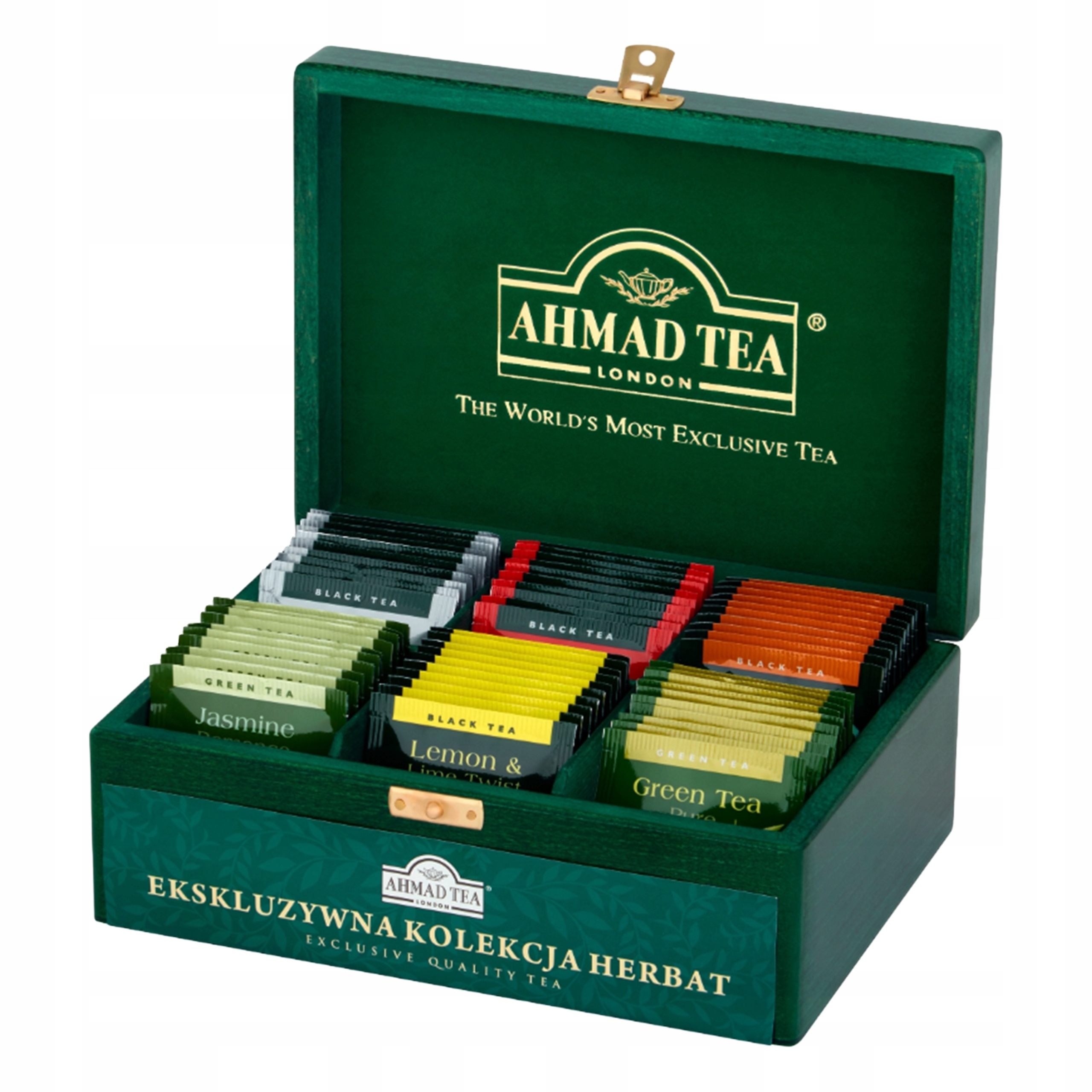 Exclusive Mix Ahmad Tea Exkluzivní kolekce čajů Krabička 60 sáčků
