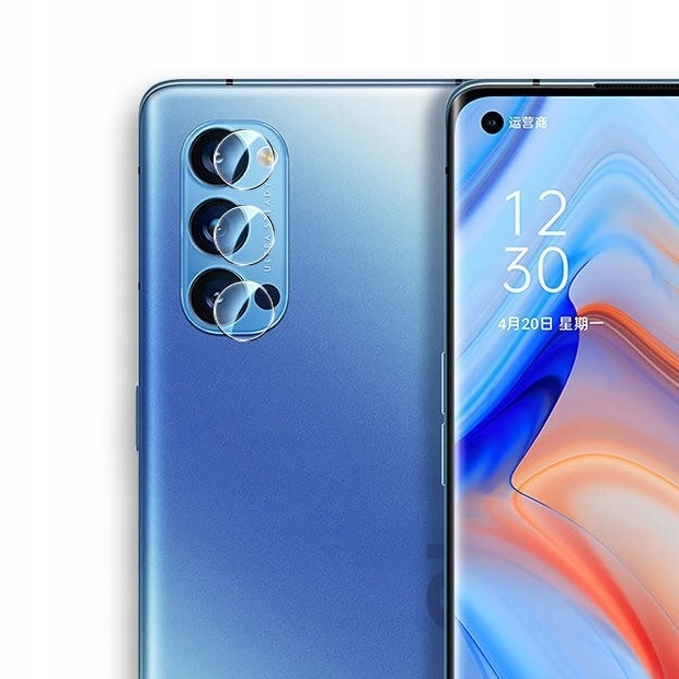 

Szkło 9H Na Aparat Kamerę do Oppo Reno 4