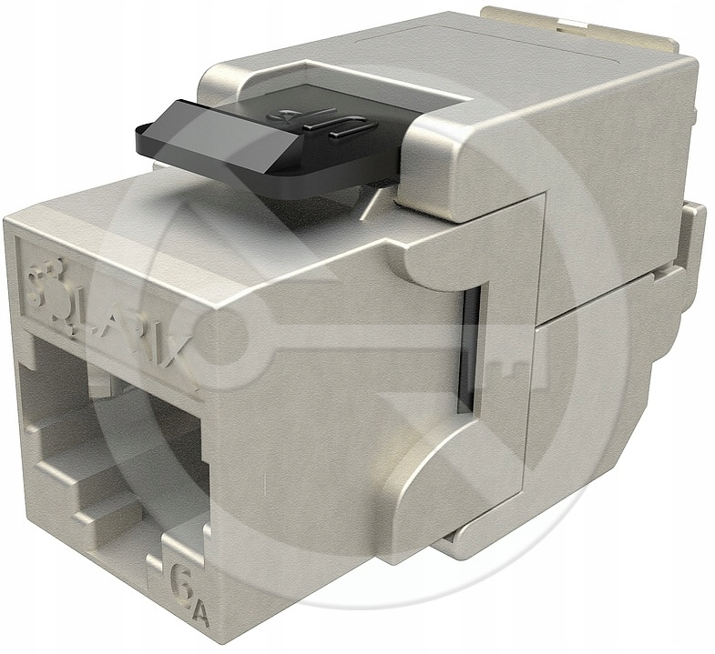 Solarix Keystone multipack 24ks 10G CAT6A Stp RJ45 černý samořezný Sxkj