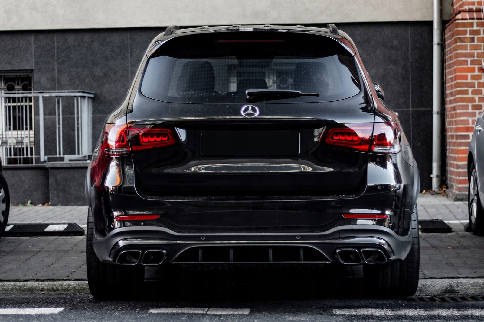 MERCEDES GLC X253 2019-2022 PO FACELIFTINGU DYFUZOR TYLNY Z PDC ZESTAW EAN (GTIN) 5905226005745