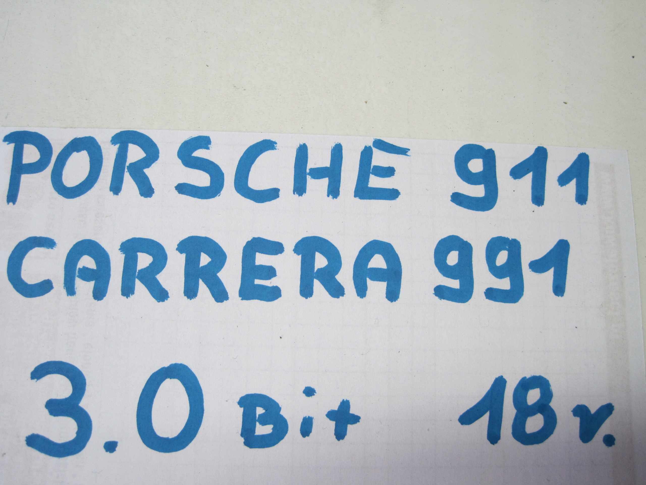 tekercs tekercsek PORSCHE CARRERA 991 911 3,0BIT 18R 0PB905093