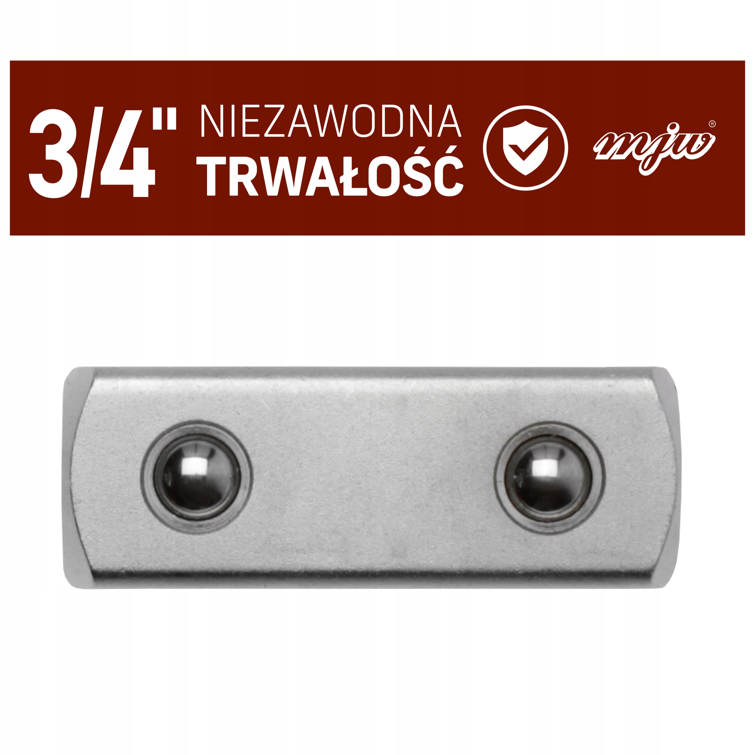 

Łącznik grzechotki (kwadrat) 3/4 Mjw