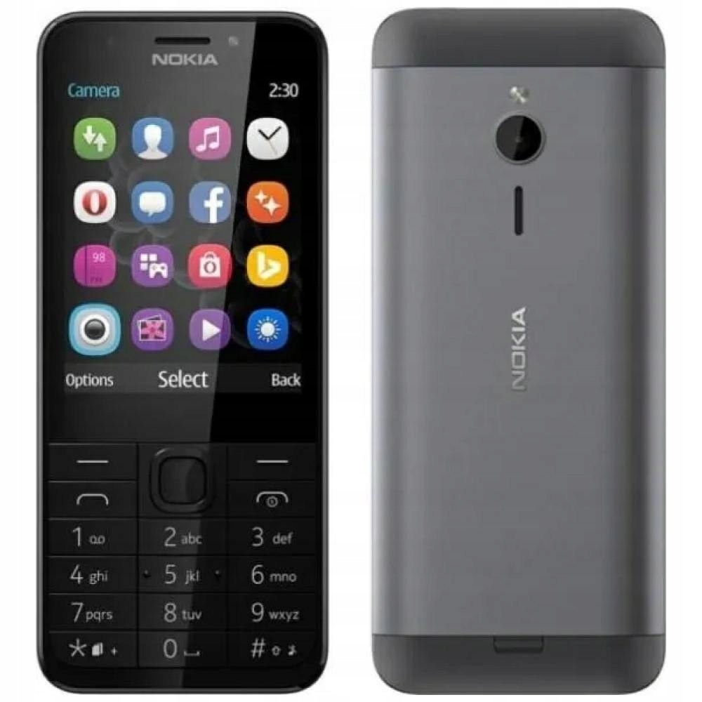 Telefon Nokia 230 TA-1609 Ds černý