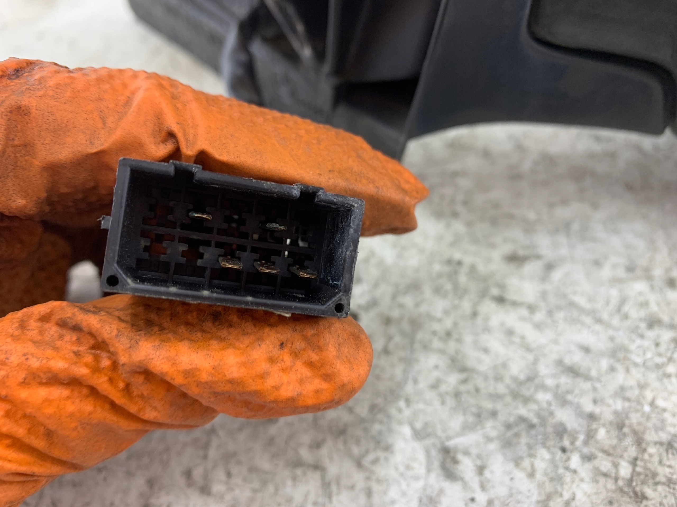 AUDI A4 B5 mirror right 5 PIN LY9B