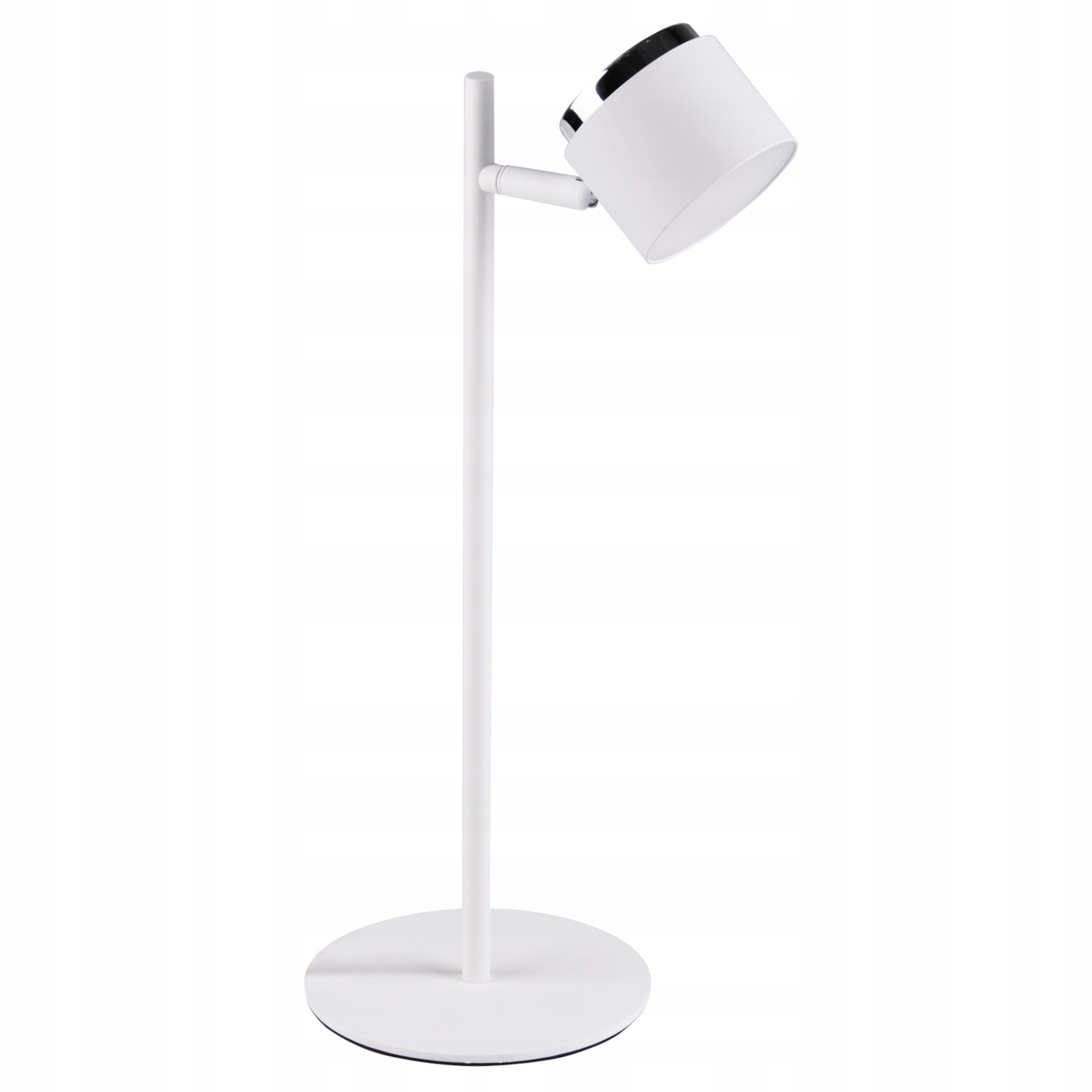 Led stolní lampa reflektorová bílá minimalistická moderní Polux