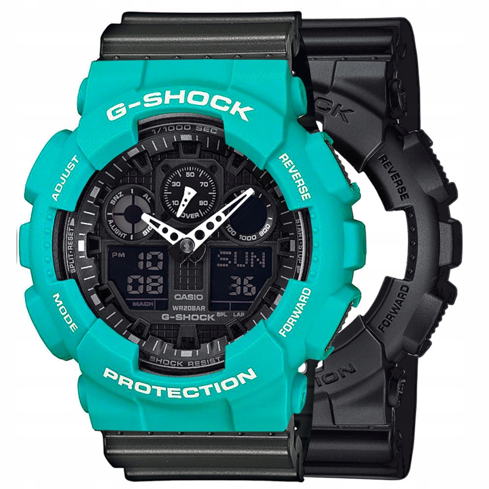 Hodinky Casio G-Shock Set GA-100-1A1ER Bezel 10410475 Řemínek 10467764 20