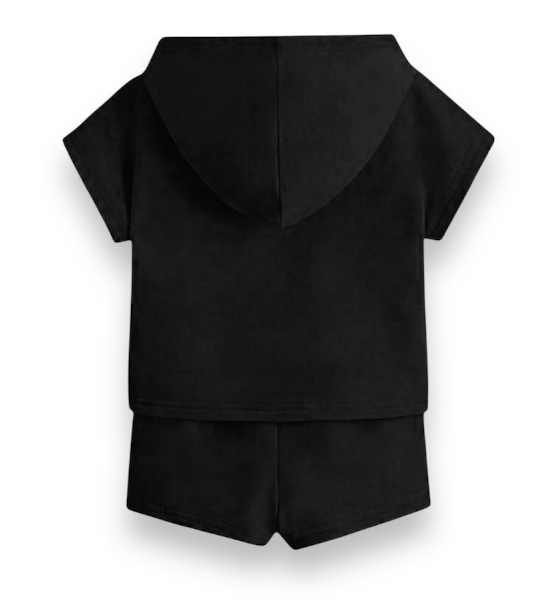 80 Komplet dresowy dziecięcy krótki BLUZKA SPODENKI czarny BAWEŁNA moda Marka Inna marka