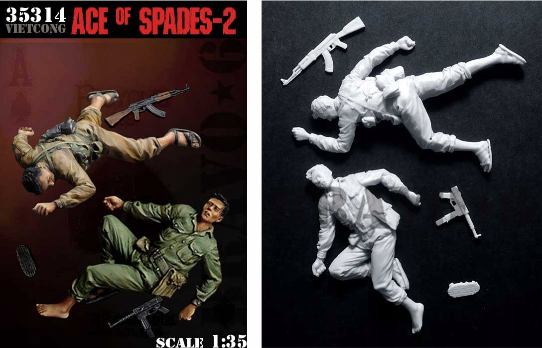 Bravo 6 35314 1/35 Vietcong Pikové eso