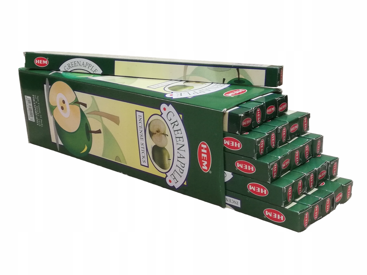 KADZIDEŁKA GREEN APPLE ZIELONE JABŁKO HEM 200 szt.