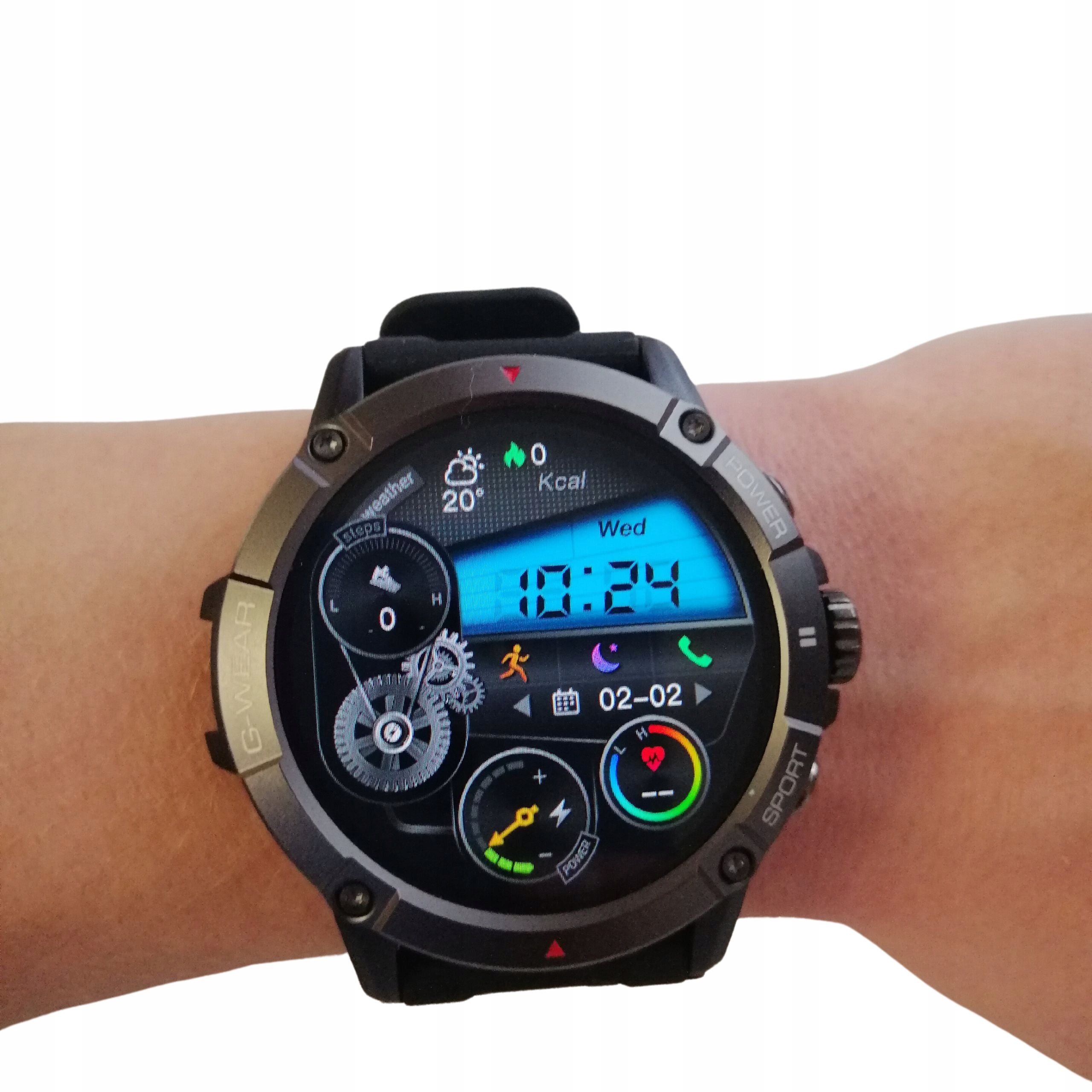 ZEGAREK SMARTWATCH SAYBERG NX8 POLSKIE MENU - Sklep, Opinie, Cena