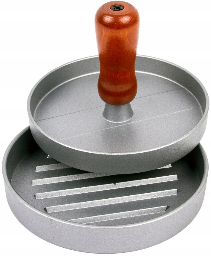 

Aluminiowa Prasa do Hamburgerów 12 cm Browin