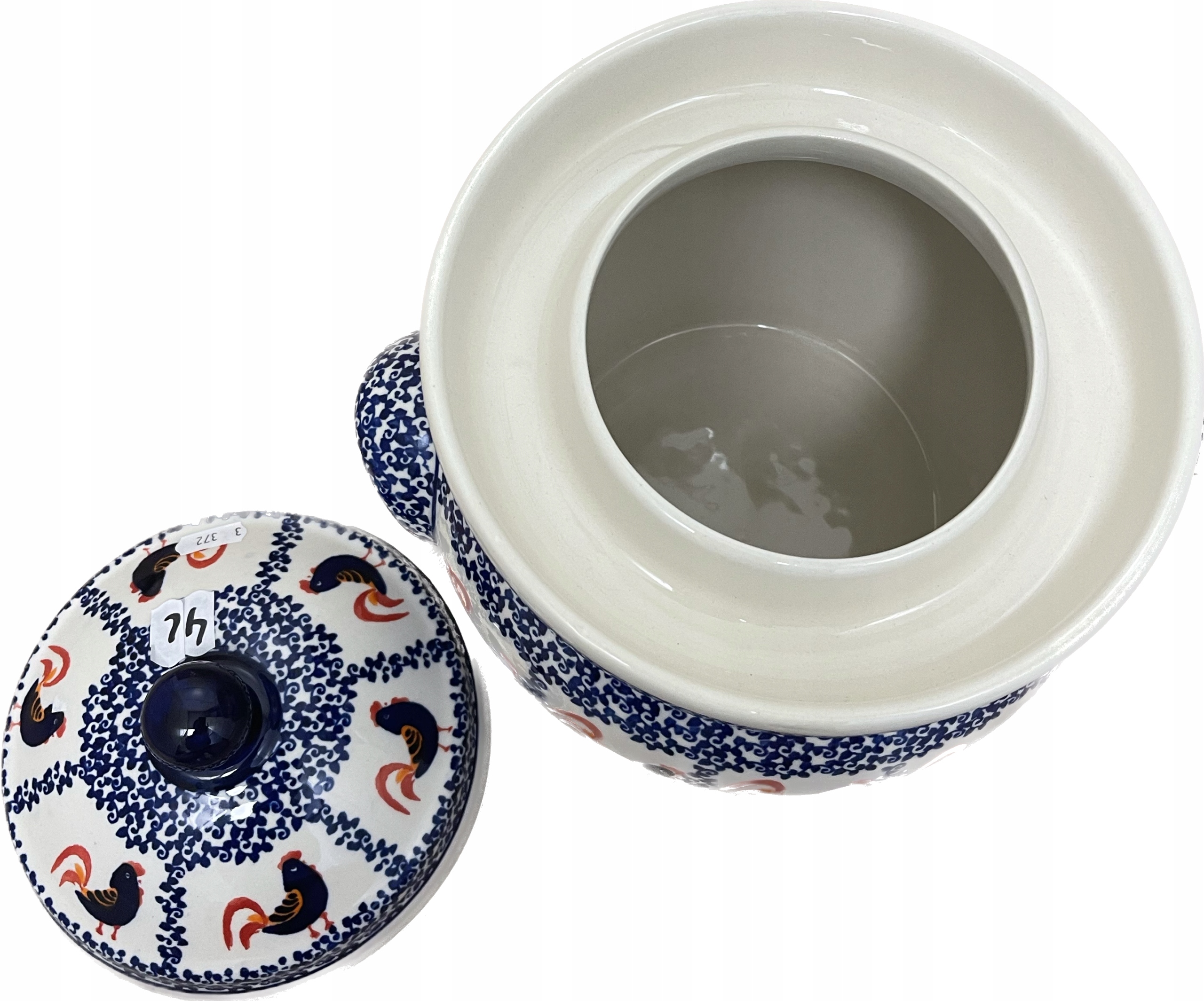 Garnek hermetyczny do kiszenia kapusty 4 L dek. 1090 Ceramika Bolesławiec EAN (GTIN) 5906232010440