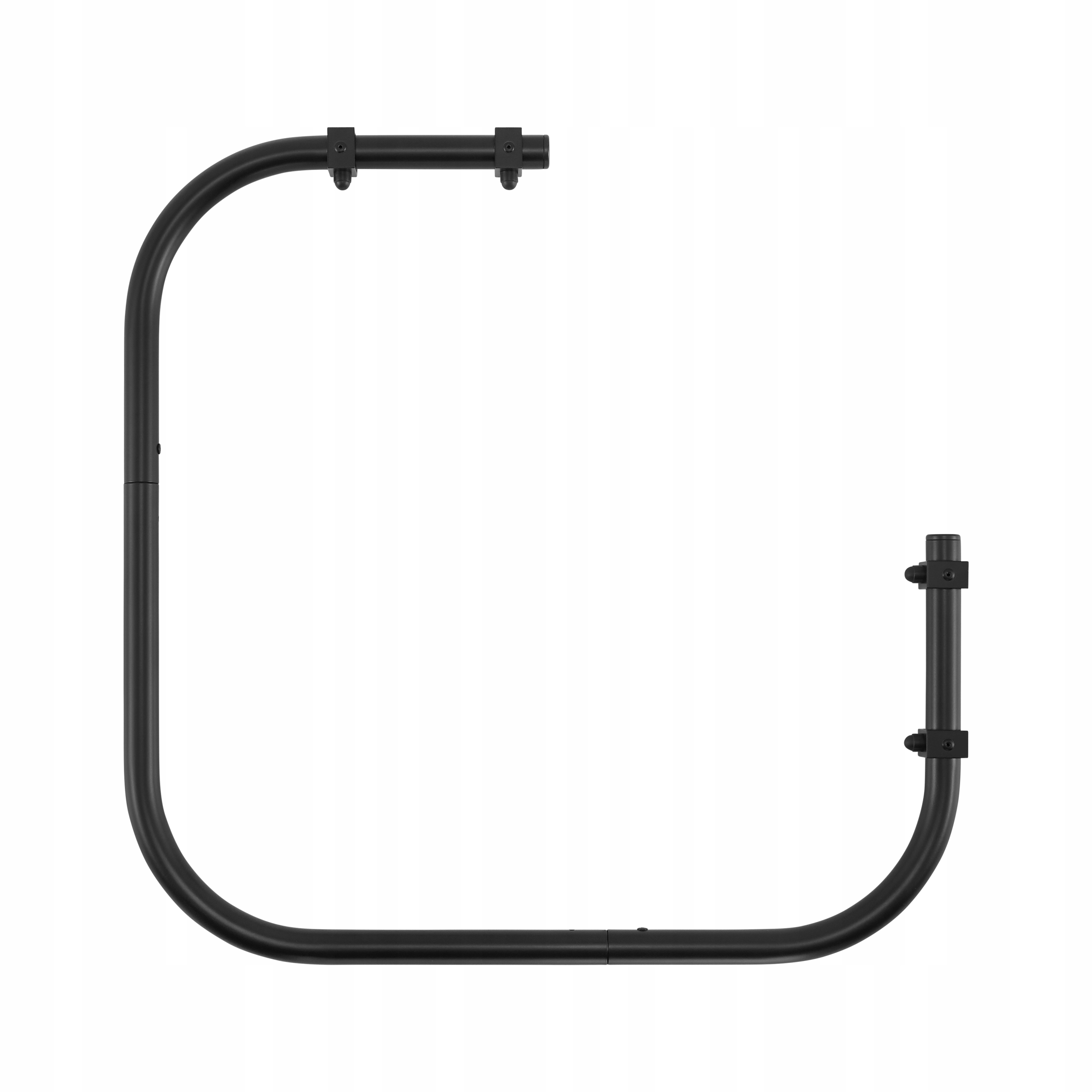 DRĄŻEK ZASŁONY PRYSZNICOWEJ KĄTOWY CZARNY 80X80