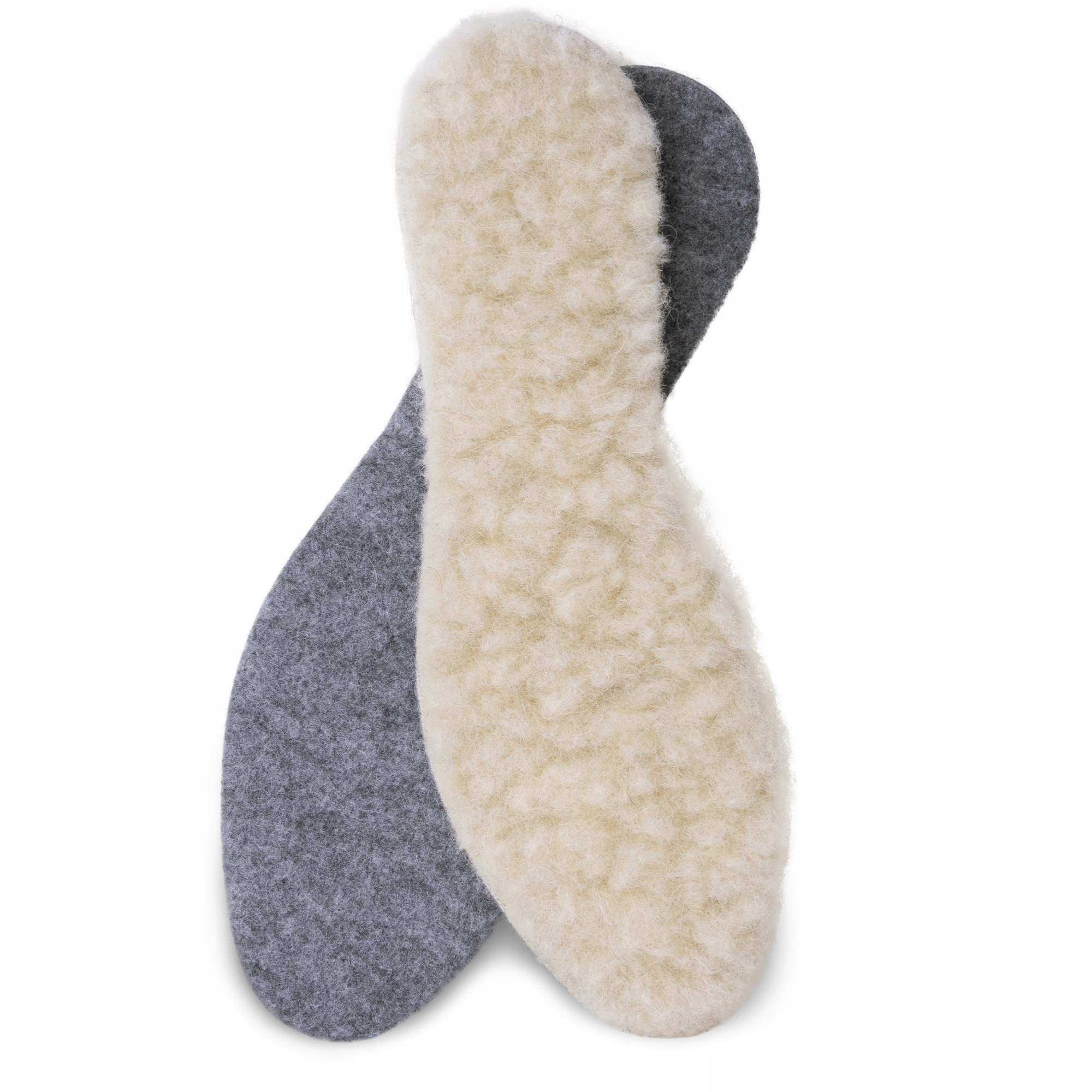 Zimowe wkładki wełna naturalna filc puszek r_ 36