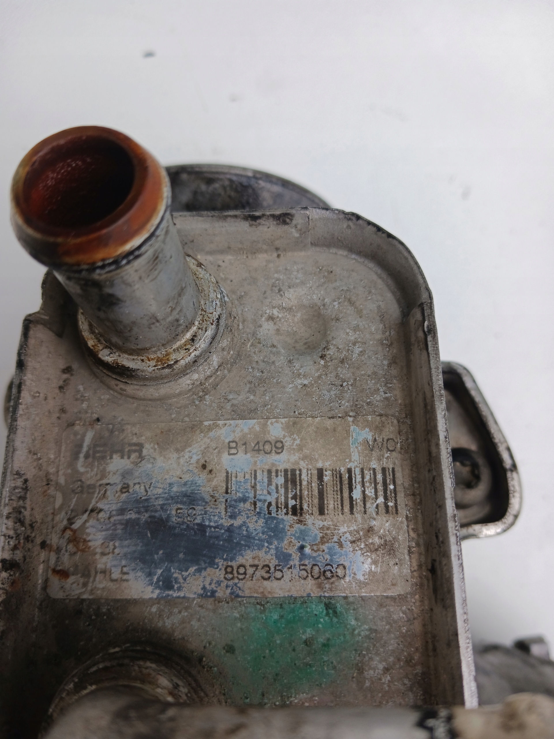 OPEL MERIVA A 1.7 DTI OBUDOWA FILTRA OLEJU CHŁODNICZKA 8973515060 Numer katalogowy części 8973515060