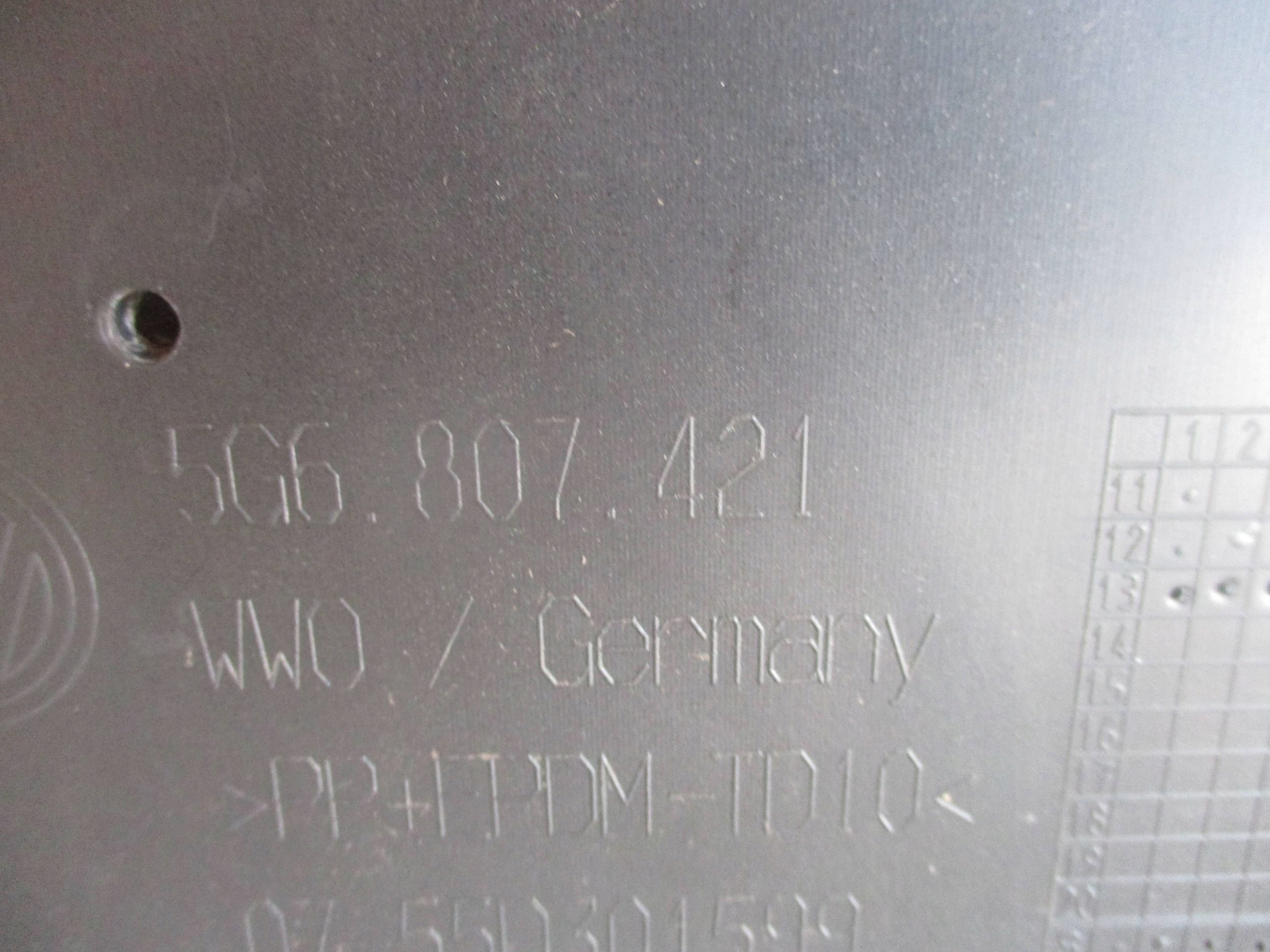 Stoßstange heck hinten VW GOLF VII HB 12