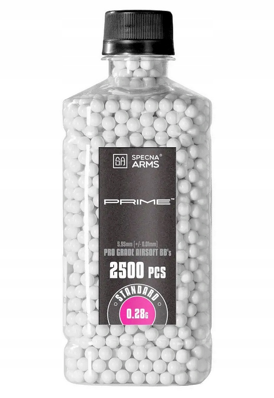 Specna Arms Prime precyzyjne kulki 0,28g 2500 szt. butelka